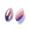 Opaque Glass Cabochons GGLA-S038-03F-4x8-3