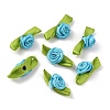 Polyester Rose Ornaments DIY-WH0308-242H-2