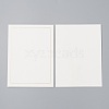 Simple Rectangle Paper Greeting Cards DIY-WH0265-93-1