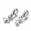 Alloy European Dangle Charms X-MPDL-N039-024-3