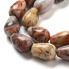 Natural Crazy Agate Beads Strands G-B106-A14-01-4