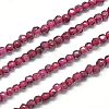 Natural Garnet Beads Strands X-G-J002-20-1