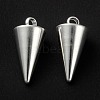 304 Stainless Steel Pendants STAS-G214-47S-02-2