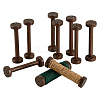 Wooden Bobbins AJEW-WH0031-47B-1