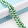 Natural Mashan Jade Beads Strands G-F670-A27-8mm-4