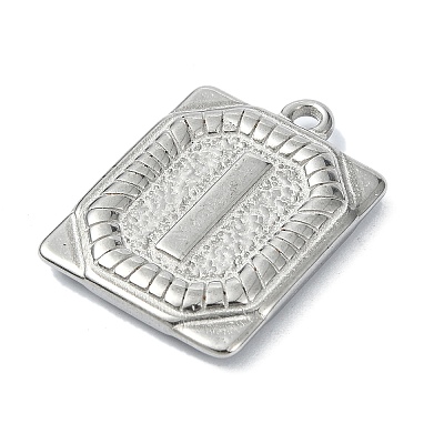 Anti-Tarnish 304 Stainless Steel Pendants STAS-U033-01P-I-1