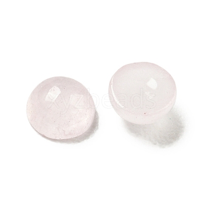 Natural Rose Quartz Cabochons G-Q173-01A-09-1