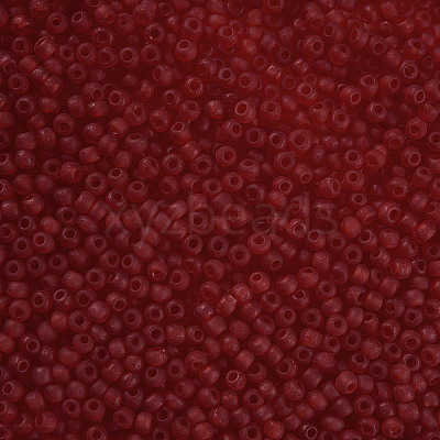 12/0 FGB Grade A Round Glass Seed Beads SEED-Q006-M08-1