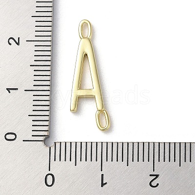 Rack Plating Brass Connector Charms KK-P245-07G-A-1