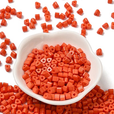 Baking Paint Glass Bead SEED-H002-K-D328-1