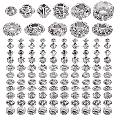 11 Styles Alloy Beads FIND-PH0025-88P-1