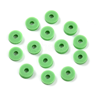 Handmade Polymer Clay Beads CLAY-R067-4.0mm-B06-1
