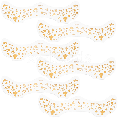 10Pcs Transfer Sticker Proof Removable Temporary Tattoos Stickers DIY-SP0003-65A-01-1