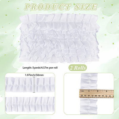 2 Rolls Polyester Gift Wrappings Packing Paper DIY-CY0002-40C-1