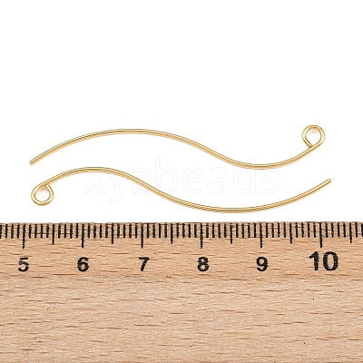 Brass Earring Findings KK-A274-17C-G-1