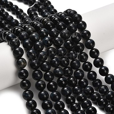 Natural Tiger Eye Beads Strands G-F591-18-10mm-05-1