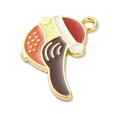 Alloy Enamel Pendants ENAM-U001-03D-G-1