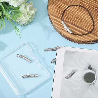 5Pcs Stainless Steel Bayonet Clasps FIND-CA0010-02A-1