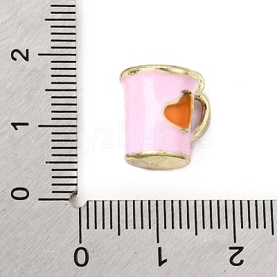 Alloy Enamel Pendants AL-CBADD27-01G-1