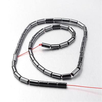 Non-magnetic Synthetic Hematite Bead Strands G-F300-37C-09-1