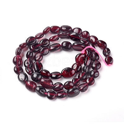 Natural Garnet Beads Strands X-G-L478-52-1