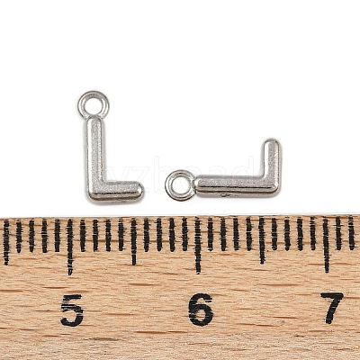 304 Stainless Steel Charms STAS-G356-08P-L-1