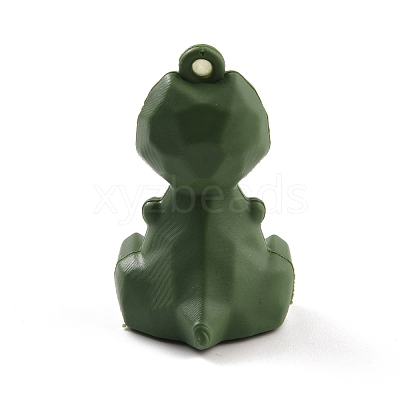 PVC Faceted Cartoon Dinosaur Pendants FIND-B002-10-1