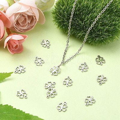 304 Stainless Steel Charms STAS-CJC0008-12P-1