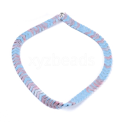 Natural Red Rainbow Jasper Multi-Strand Links Strands G-G806-06B-1