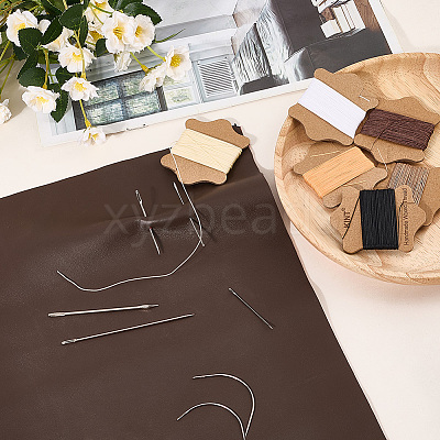 6 Bundles 6 Colors Waxed Cotton Cords OCOR-CY0001-96-1