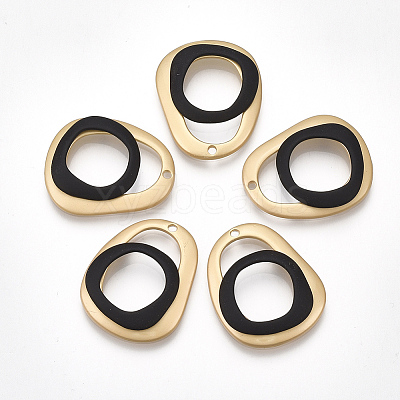 Spray Painted Alloy Pendants LS-X-PALLOY-T067-25A-1