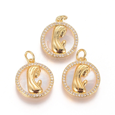 Brass Pendants KK-I656-35G-1