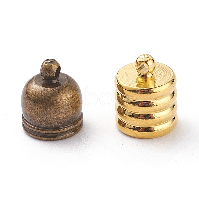 Brass Cord Ends KK-XCP0001-26-1