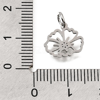 304 Stainless Steel Charms SA-CBA4CE0-01P-E-1