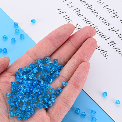 Transparent Acrylic Beads LS-MACR-S373-84-B08-1