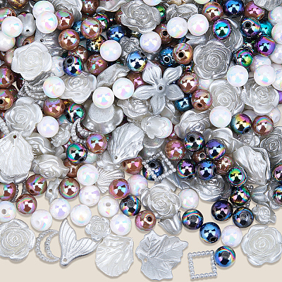 110Pcs DIY Gradient Color Style Jewelry Making Finding Kits KY-SP0001-67C-1
