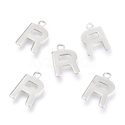 Non-Tarnish 201 Stainless Steel Charms X-STAS-C021-06P-R-1