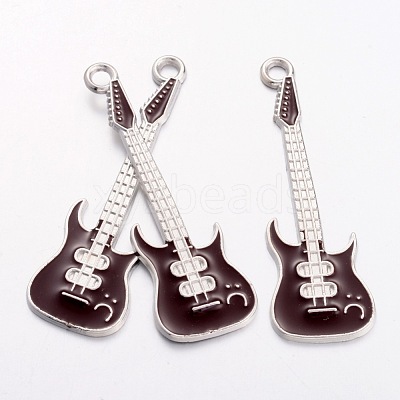 Alloy Enamel Pendants X-EA822Y-1-1