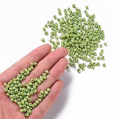 6/0 Glass Seed Beads SEED-A012-4mm-124-1