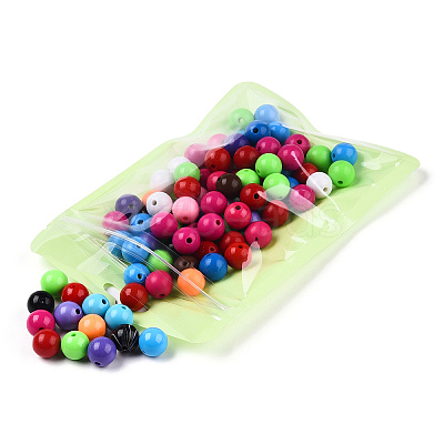 Macaron Color Plastic Yin-yang Resealable Bags OPP-N001-01E-09-1