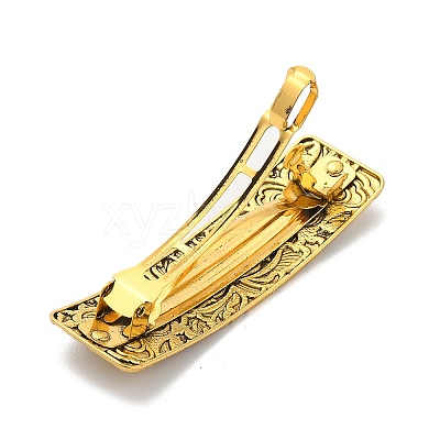 Alloy Retro Hair Barrettes AJEW-K048-07AG-1