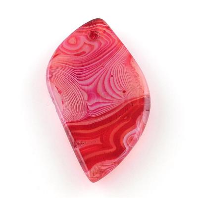 Natural Agate Pendants G-S207-M1-1
