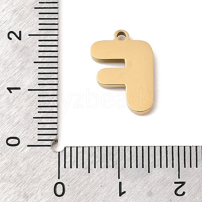 304 Stainless Steel Pendants STAS-K297-09F-G-1