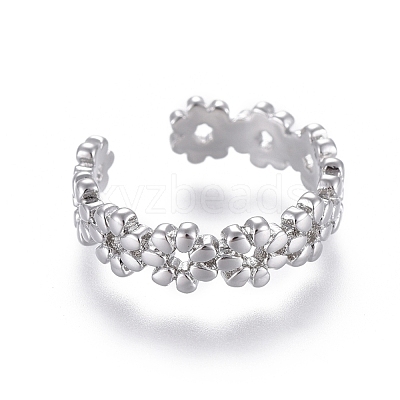 Adjustable Brass Toe Rings RJEW-EE0002-12P-1