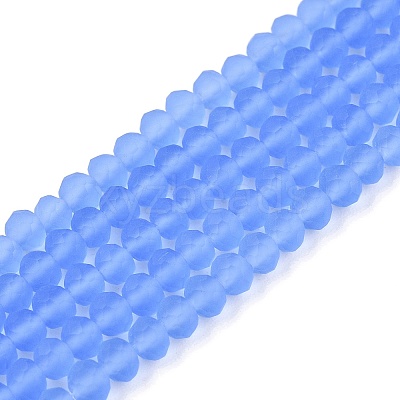Transparent Glass Beads Strands EGLA-A044-T3mm-MD14-1