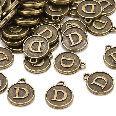 Alloy Pendant Cabochon Settings PALLOY-N156-01D-AB-1