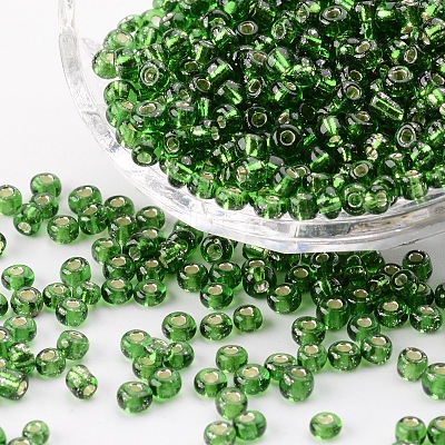 (Repacking Service Available) 6/0 Glass Seed Beads SEED-C014-4mm-27-1