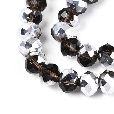 Electroplate Glass Beads Strands X-GR8MMY-01S-1