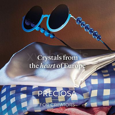 Preciosa® MAXIMA Crystal Round Stones Y-PRC-RASS39-00030-281-1