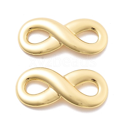 Brass Connector Charms KK-B134-08G-1